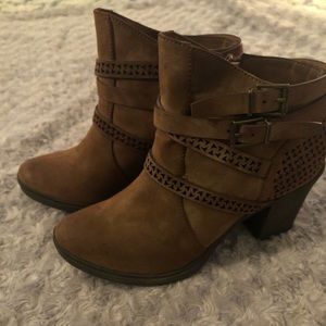 not rated Brown Booties size 6.5